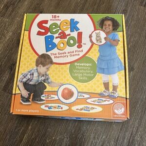 Seek-a-Boo Seek and Find Memory Game and Toddler Flash Cards Matching Game